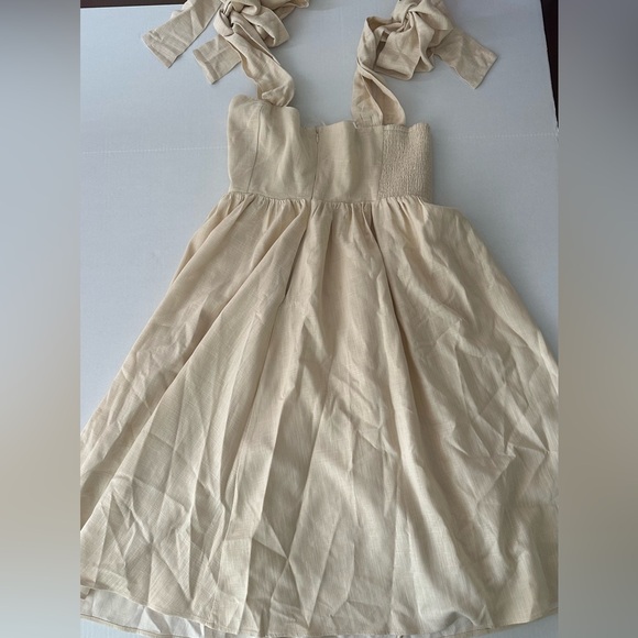 Endless Rose Cream Sleeveless Sundress - Picture 2 of 3